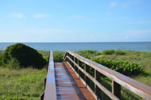 By the sea condo beach access