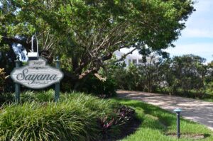 Sayana of Sanibel Entrance